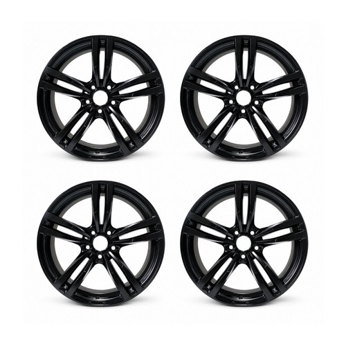 Set inch black alloy - 5, 17