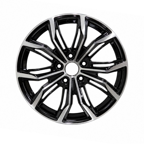 One inch black machined - black,
