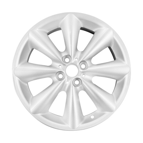 17x7 painted bright silver - 17x7,